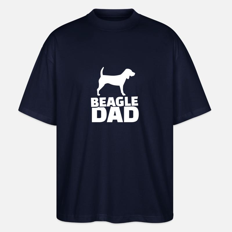 Beagle - Stanley/Stella Oversized Unisex Bio T-Shirt Blaster 2.0 - Navy