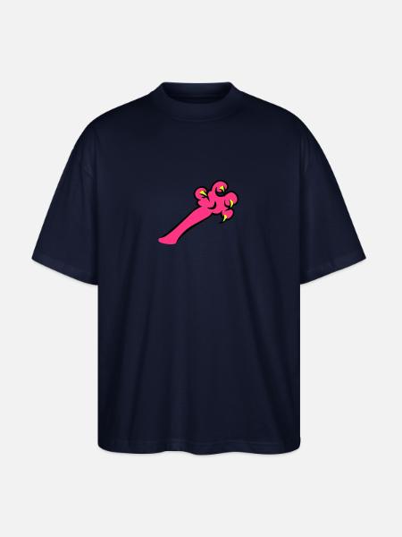 griffes / griffes (3c) - T-shirt bio Blaster 2.0 coupe oversize Stanley/Stella Unisexe - marine