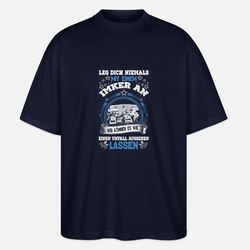 Imker - Stanley/Stella Oversized Unisex Bio T-Shirt Blaster 2.0 - Navy