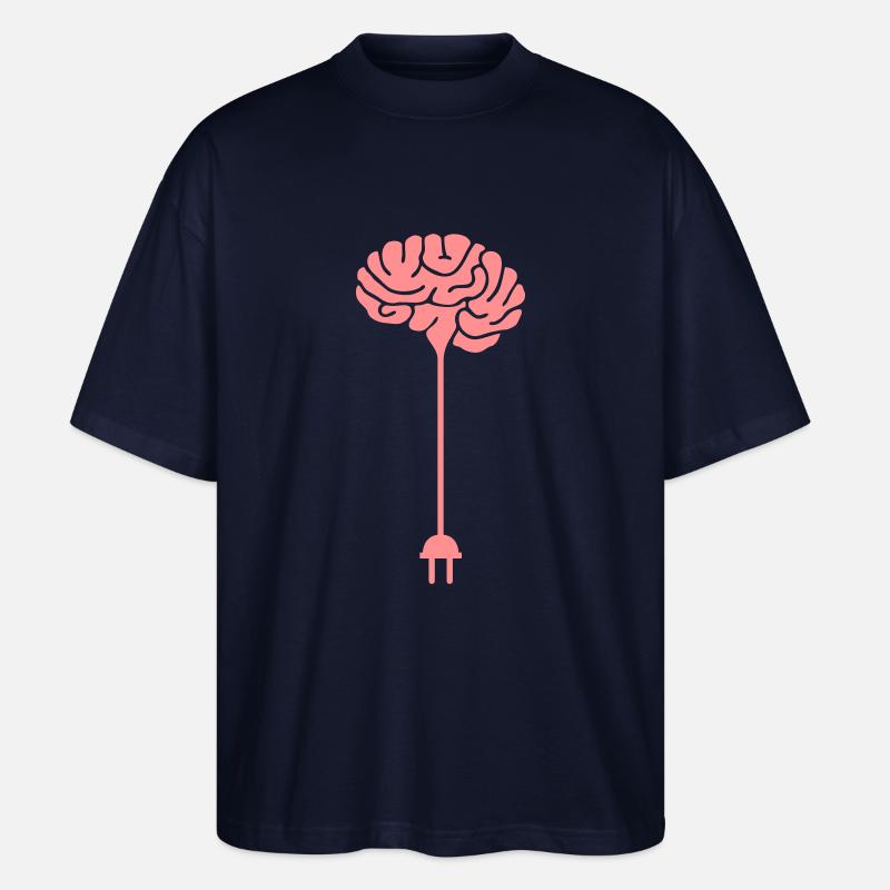 Hirnstecker - Stanley/Stella Oversized Unisex Bio T-Shirt Blaster 2.0 - Navy