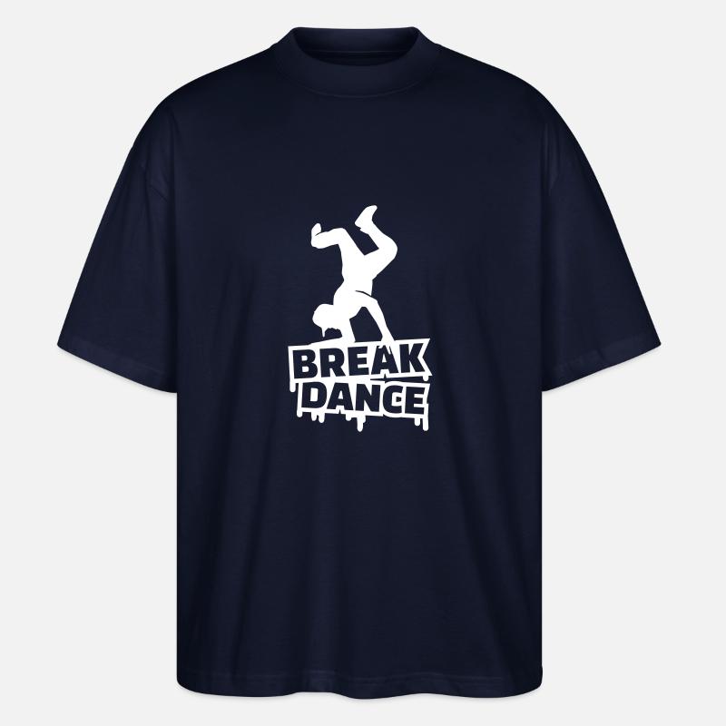 Breakdance - Stanley/Stella Oversized Unisex Bio T-Shirt Blaster 2.0 - Navy