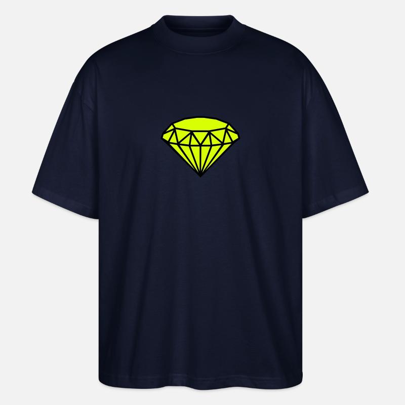 Diamant - T-shirt bio Blaster 2.0 coupe oversize Stanley/Stella Unisexe - marine