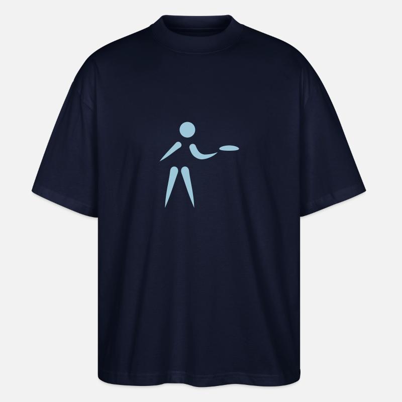 Discgolf - Stanley/Stella Oversized Unisex Bio T-Shirt Blaster 2.0 - Navy