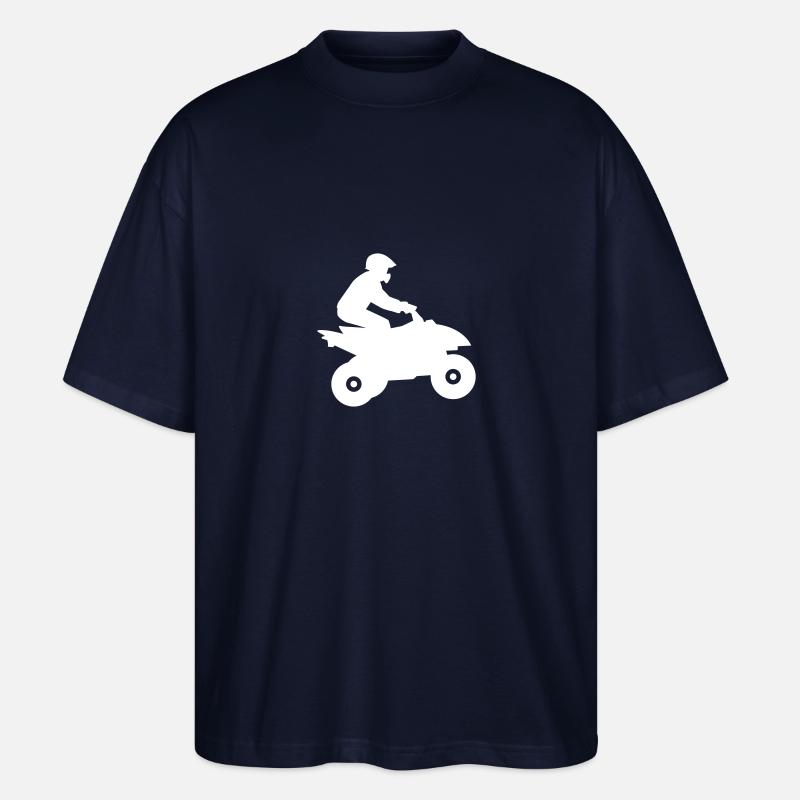 Quad - Stanley/Stella Oversized Unisex Bio T-Shirt Blaster 2.0 - Navy