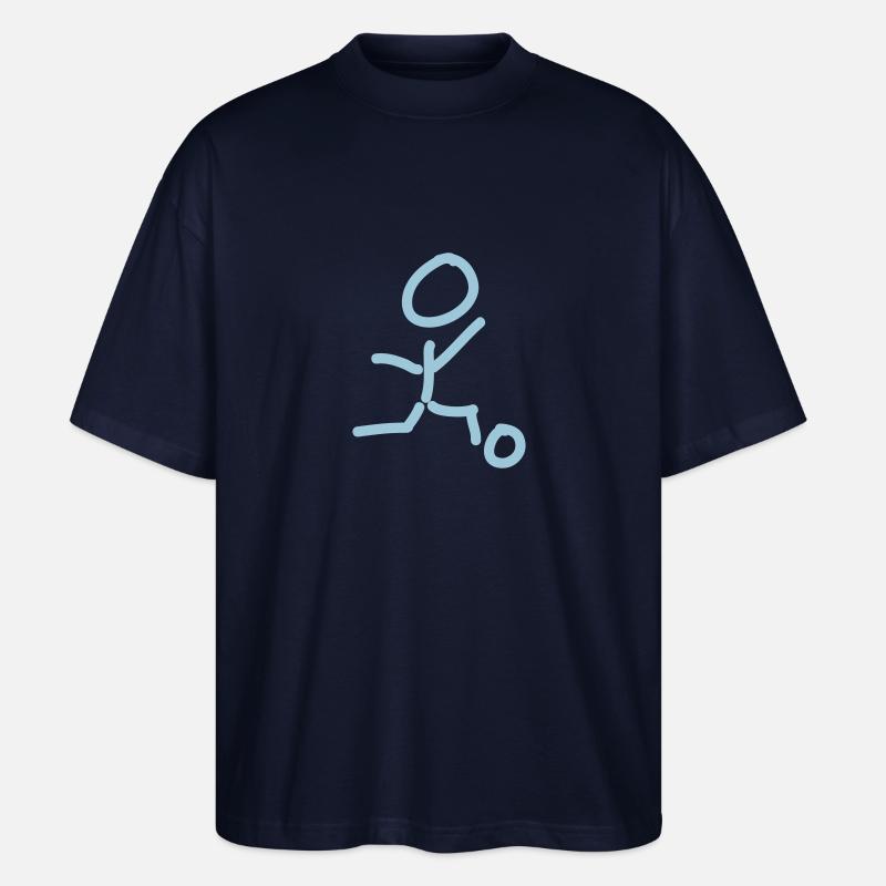 fußball - Stanley/Stella Oversized Unisex Bio T-Shirt Blaster 2.0 - Navy