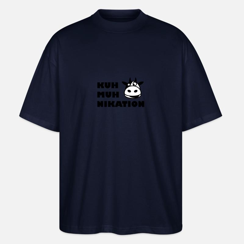 Kommunikation Kuh - Stanley/Stella Oversized Unisex Bio T-Shirt Blaster 2.0 - Navy