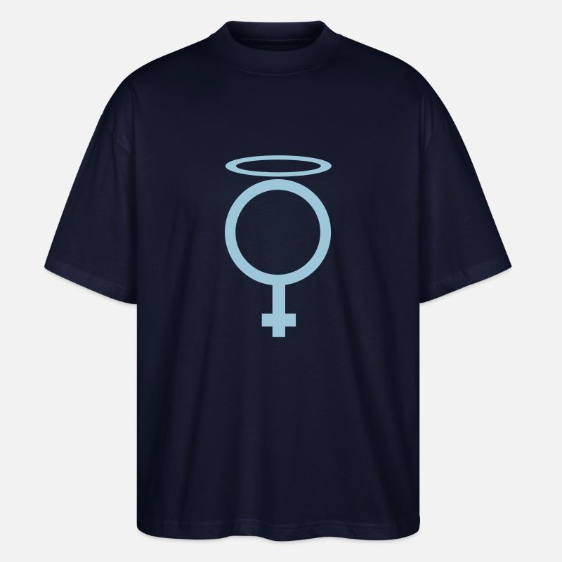 engelchen - Stanley/Stella Oversized Unisex Bio T-Shirt Blaster 2.0 - Navy