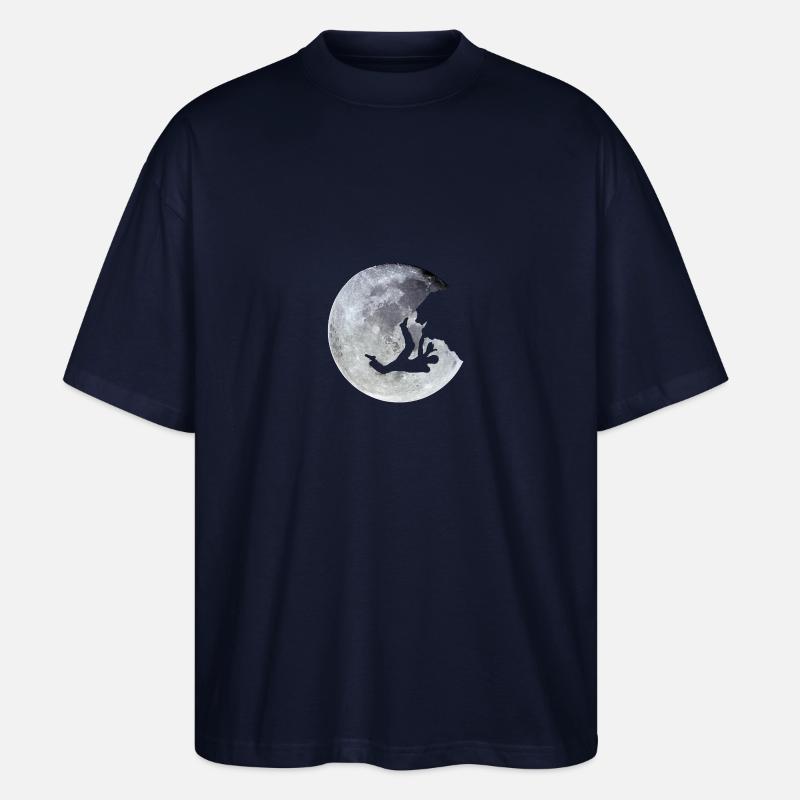 Moon Boulder - Stanley/Stella Oversized Unisex Bio T-Shirt Blaster 2.0 - Navy