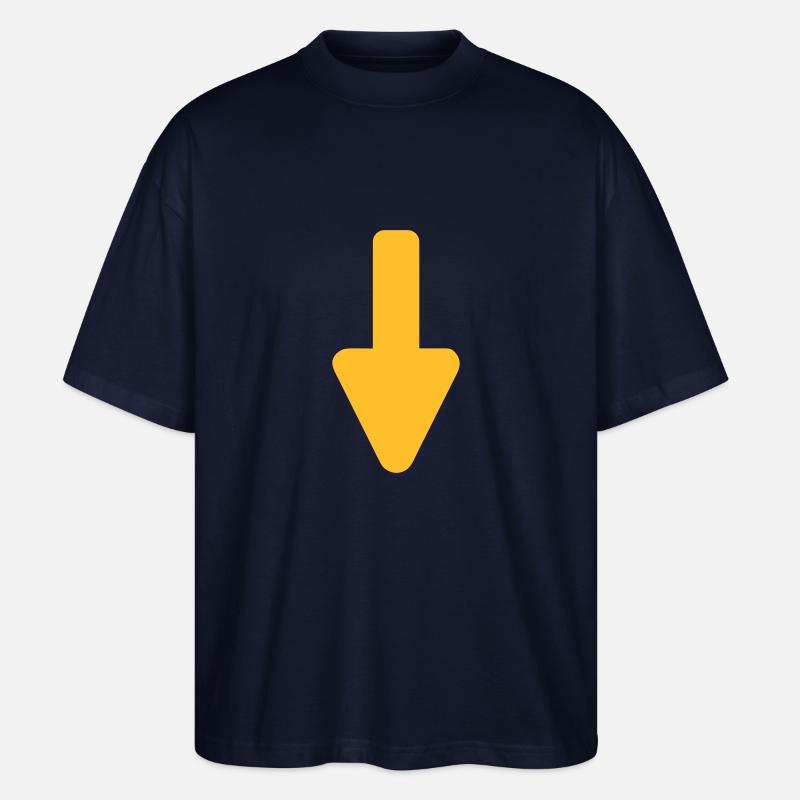 Pfeil - Stanley/Stella Oversized Unisex Bio T-Shirt Blaster 2.0 - Navy