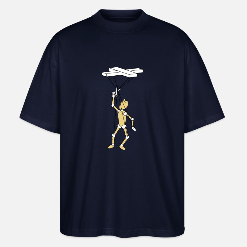 Marionette - Stanley/Stella Oversized Unisex Bio T-Shirt Blaster 2.0 - Navy