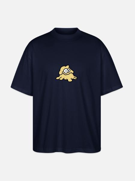 Dough Monster - Stanley/Stella Oversized Unisex Organic T-shirt Blaster 2.0 - navy