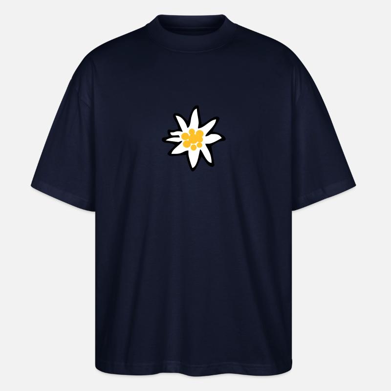 Edelweiss - Stanley/Stella Oversized Unisex Bio T-Shirt Blaster 2.0 - Navy