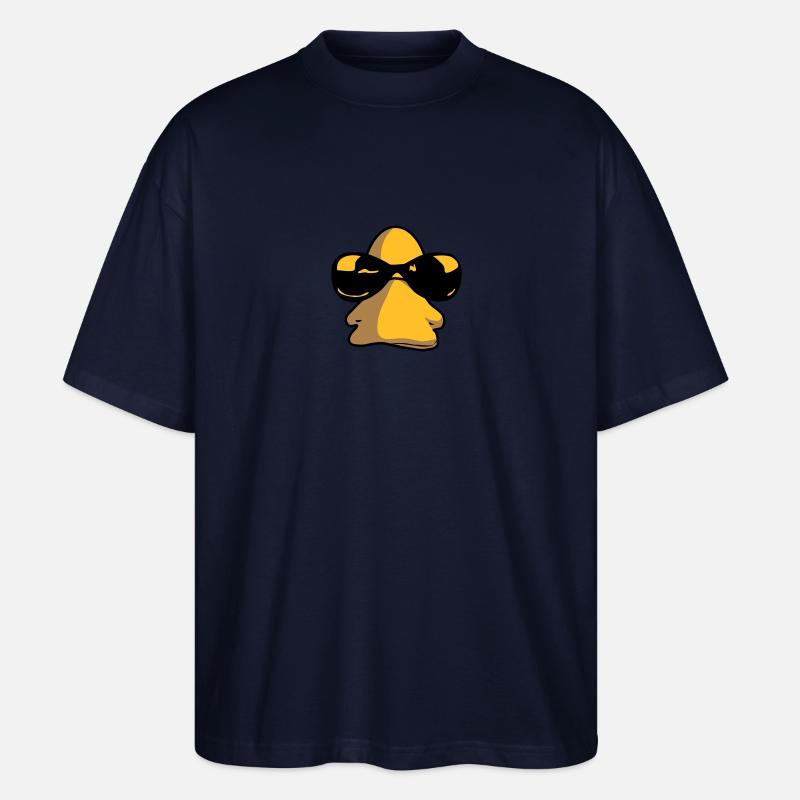 sunglasses_duck - Stanley/Stella Oversized Unisex Bio T-Shirt Blaster 2.0 - Navy