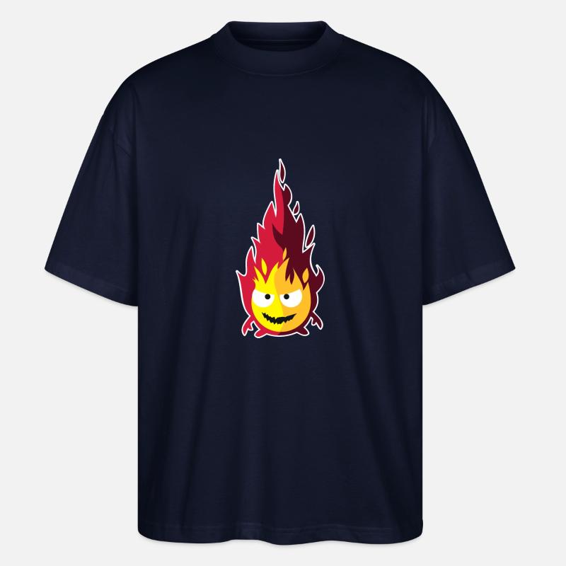 Feuer-Elementar - Stanley/Stella Oversized Unisex Bio T-Shirt Blaster 2.0 - Navy