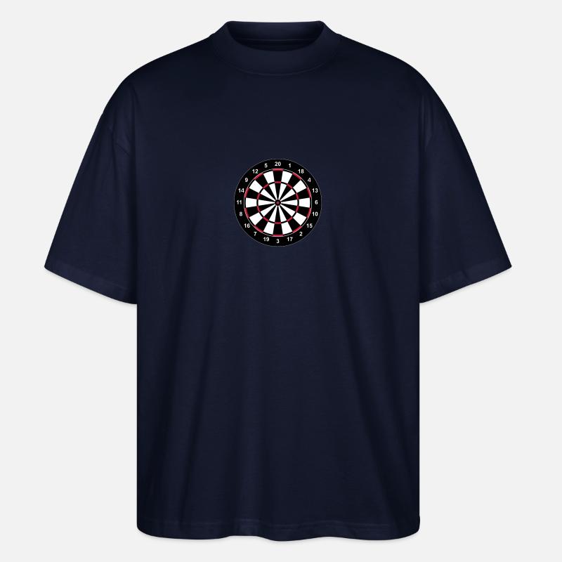 Dartboard - Stanley/Stella Oversized Unisex Bio T-Shirt Blaster 2.0 - Navy
