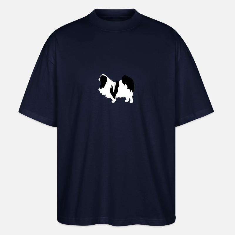 Japan Chin - Stanley/Stella Oversized Unisex Bio T-Shirt Blaster 2.0 - Navy