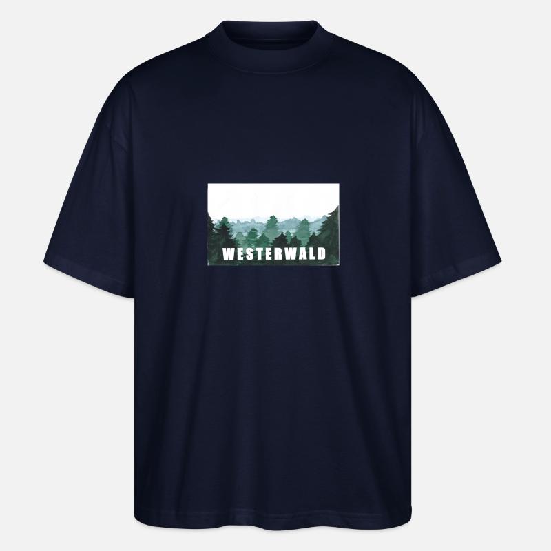 Westerwald - Stanley/Stella Oversized Unisex Bio T-Shirt Blaster 2.0 - Navy