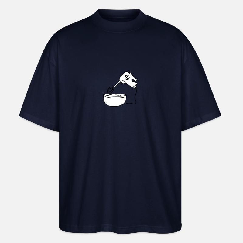 Mixing Bowl And Handmixer - T-shirt bio Blaster 2.0 coupe oversize Stanley/Stella Unisexe - marine