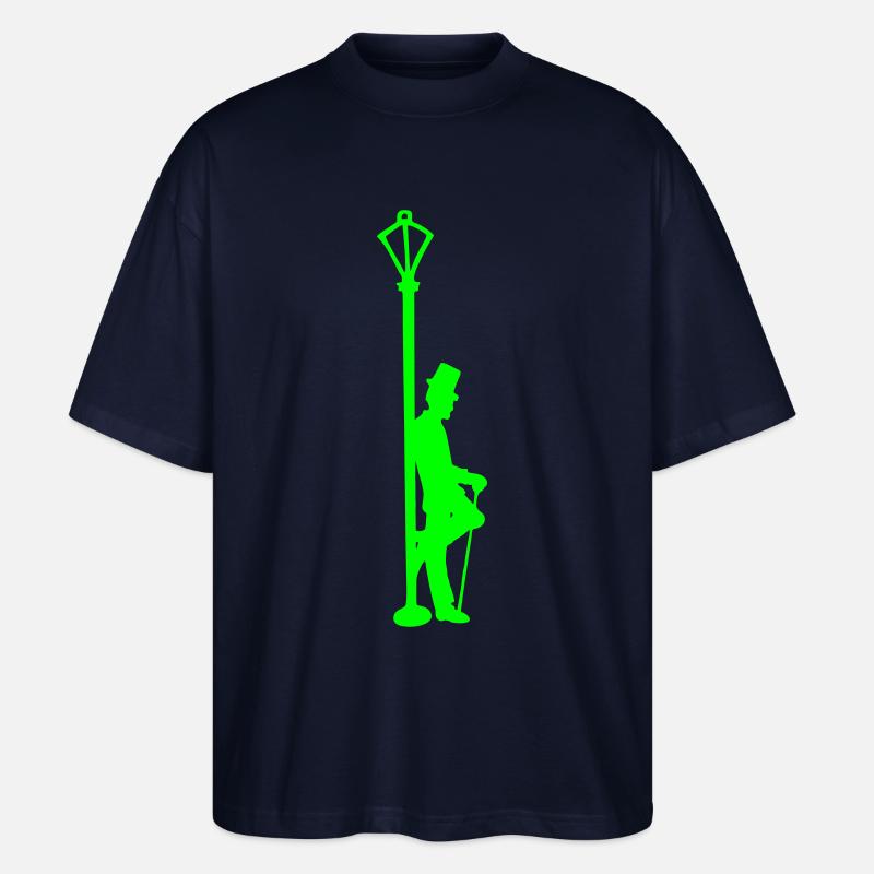 Gentleman Lantern - Stanley/Stella Oversized Unisex Bio T-Shirt Blaster 2.0 - Navy