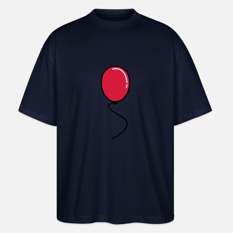 ballon_f3 - T-shirt bio Blaster 2.0 coupe oversize Stanley/Stella Unisexe - marine
