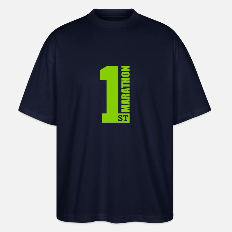 Marathon - Stanley/Stella Oversized Unisex Bio T-Shirt Blaster 2.0 - Navy