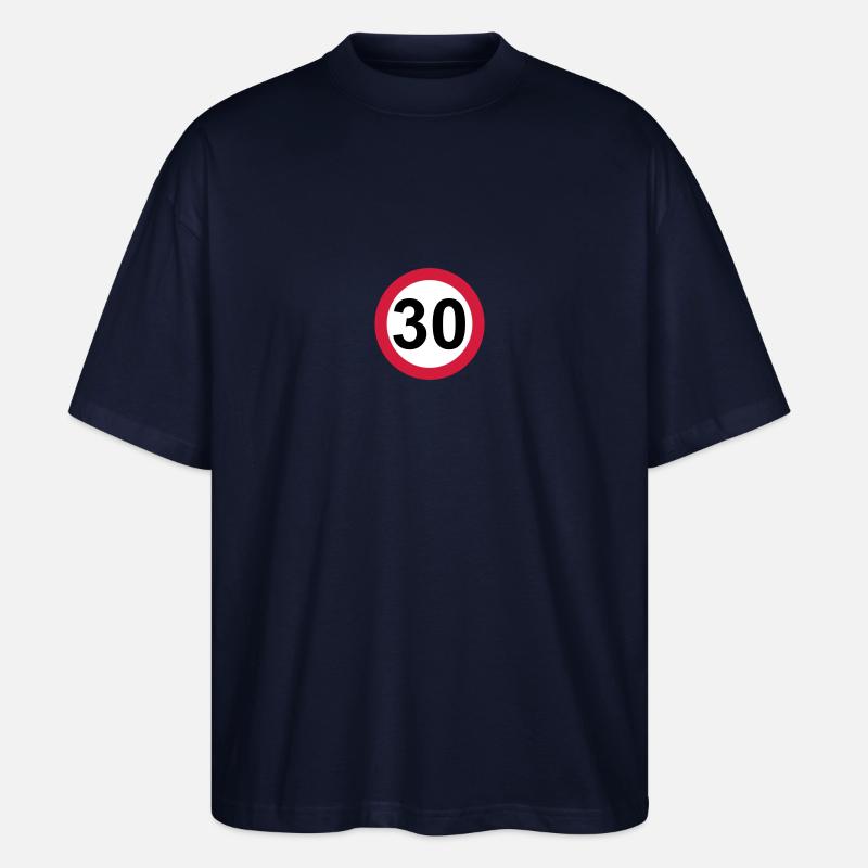 30 - Stanley/Stella Oversized Unisex Bio T-Shirt Blaster 2.0 - Navy