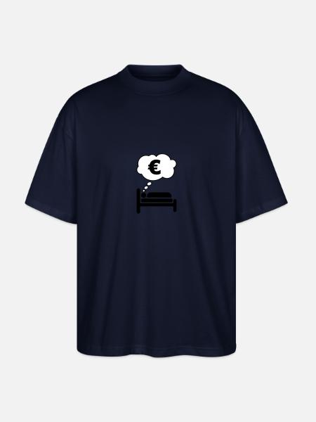 Money Dream - Stanley/Stella Oversized Unisex Bio T-Shirt Blaster 2.0 - Navy