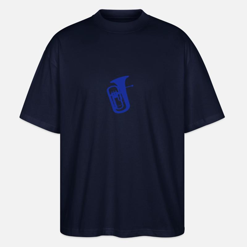 euphonium. - Stanley/Stella Oversized Unisex Bio T-Shirt Blaster 2.0 - Navy