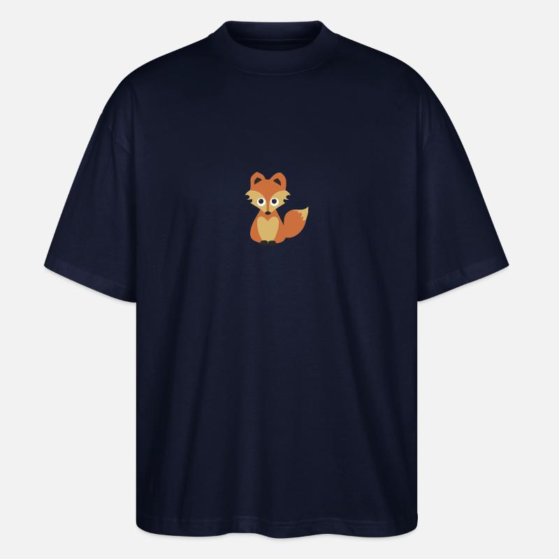 Fuchs - Stanley/Stella Oversized Unisex Bio T-Shirt Blaster 2.0 - Navy