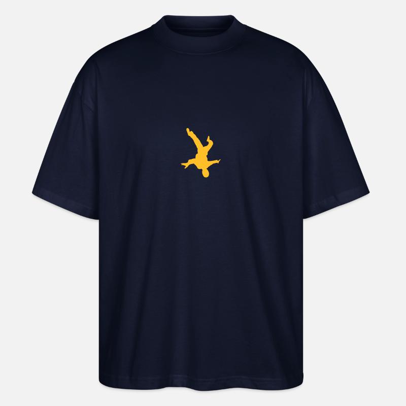 Freeflyer HeadDown - Stanley/Stella Oversized Unisex Bio T-Shirt Blaster 2.0 - Navy
