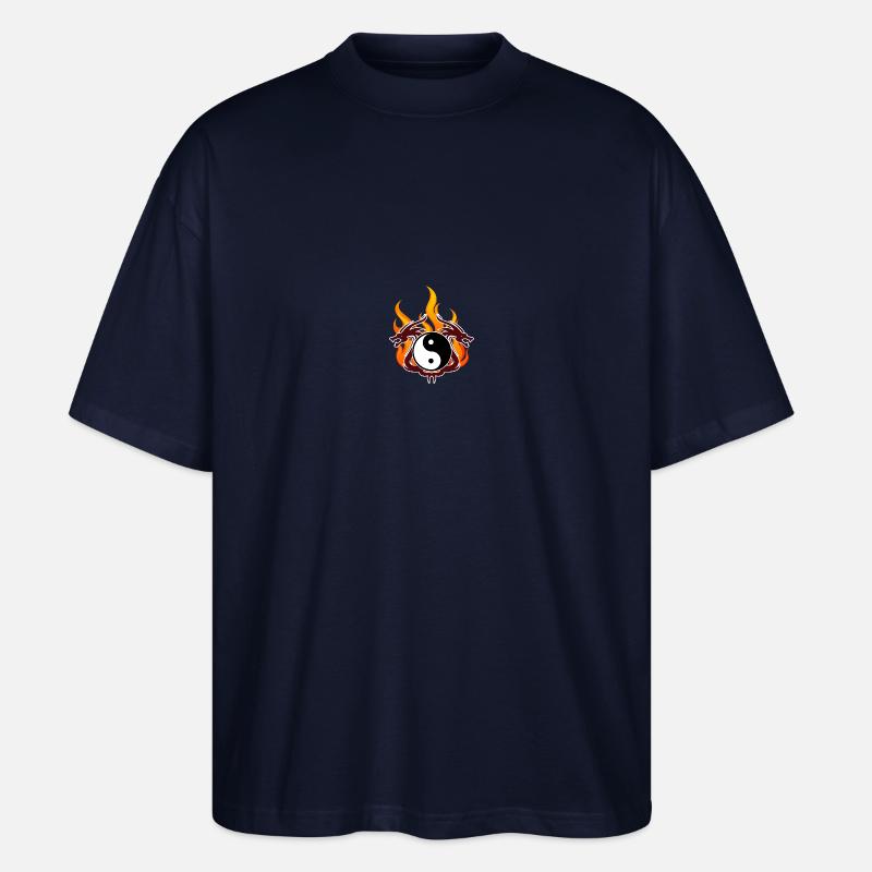 Drachen - Stanley/Stella Oversized Unisex Bio T-Shirt Blaster 2.0 - Navy