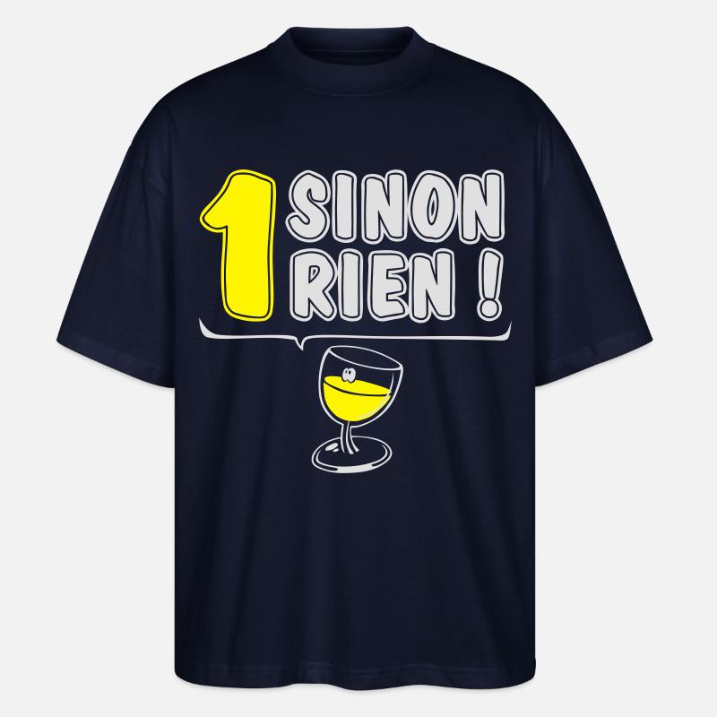 1 gelbe oder nichts - Stanley/Stella Oversized Unisex Bio T-Shirt Blaster 2.0 - Navy
