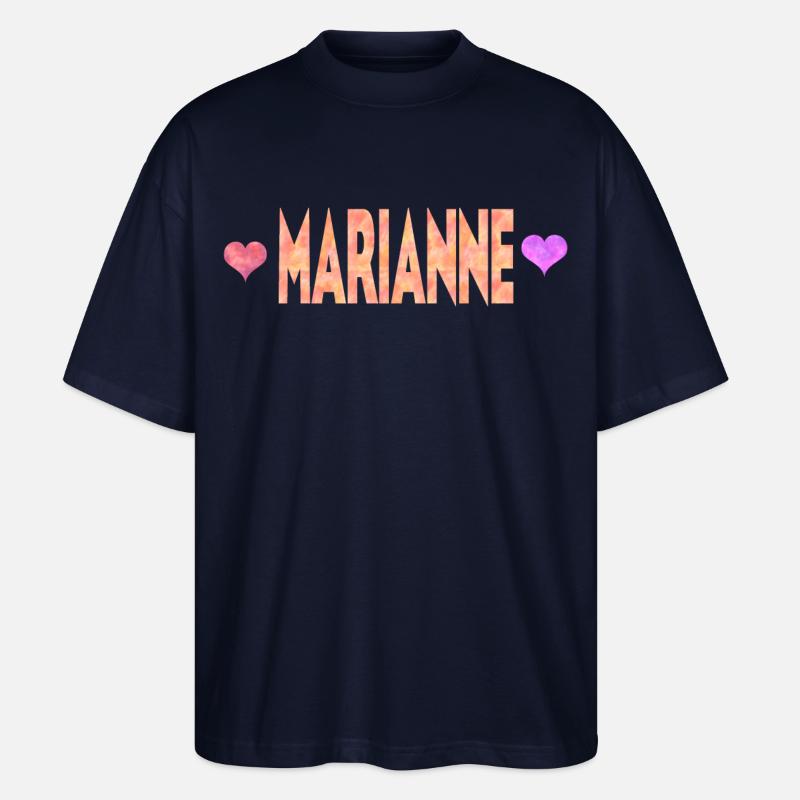 Marianne - Stanley/Stella Oversized Unisex Bio T-Shirt Blaster 2.0 - Navy