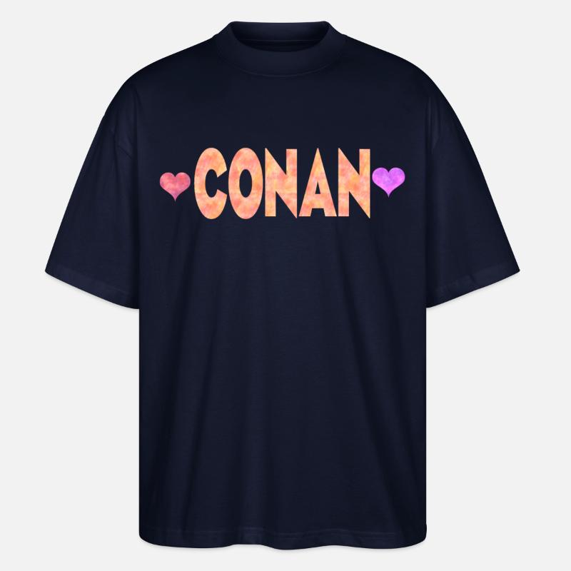 Conan - Stanley/Stella Oversized Unisex Bio T-Shirt Blaster 2.0 - Navy