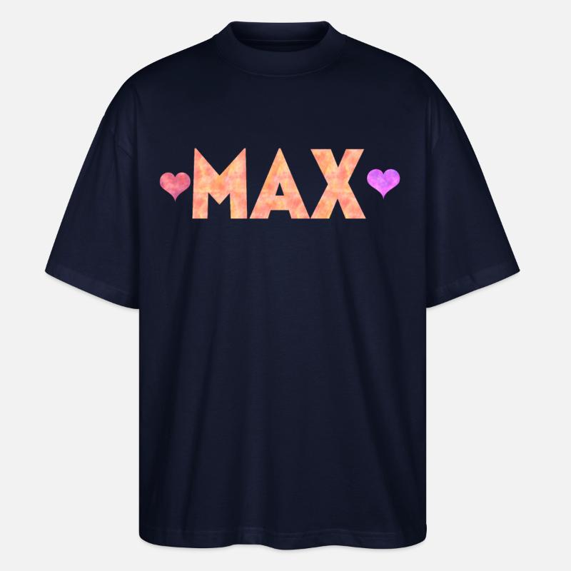 Max - Stanley/Stella Oversized Unisex Bio T-Shirt Blaster 2.0 - Navy