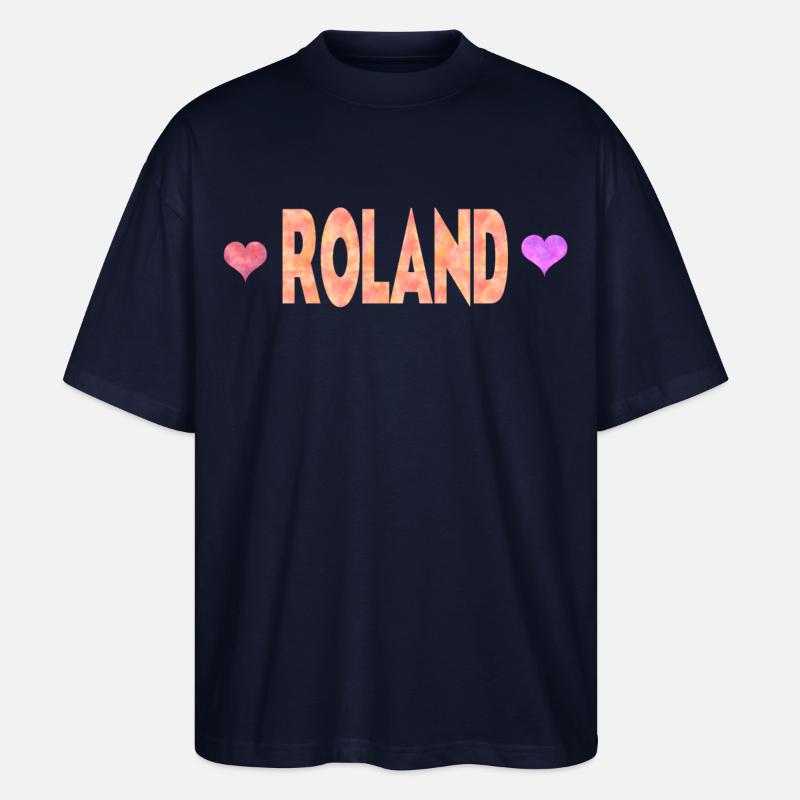 Roland - Stanley/Stella Oversized Unisex Bio T-Shirt Blaster 2.0 - Navy