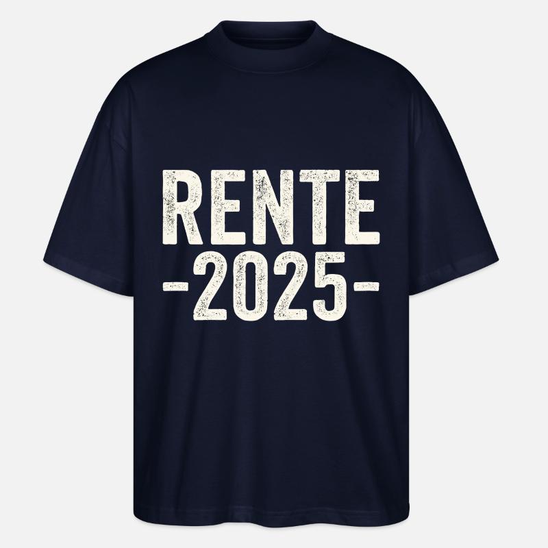 Rente 2025 - Stanley/Stella Oversized Unisex Bio T-Shirt Blaster 2.0 - Navy
