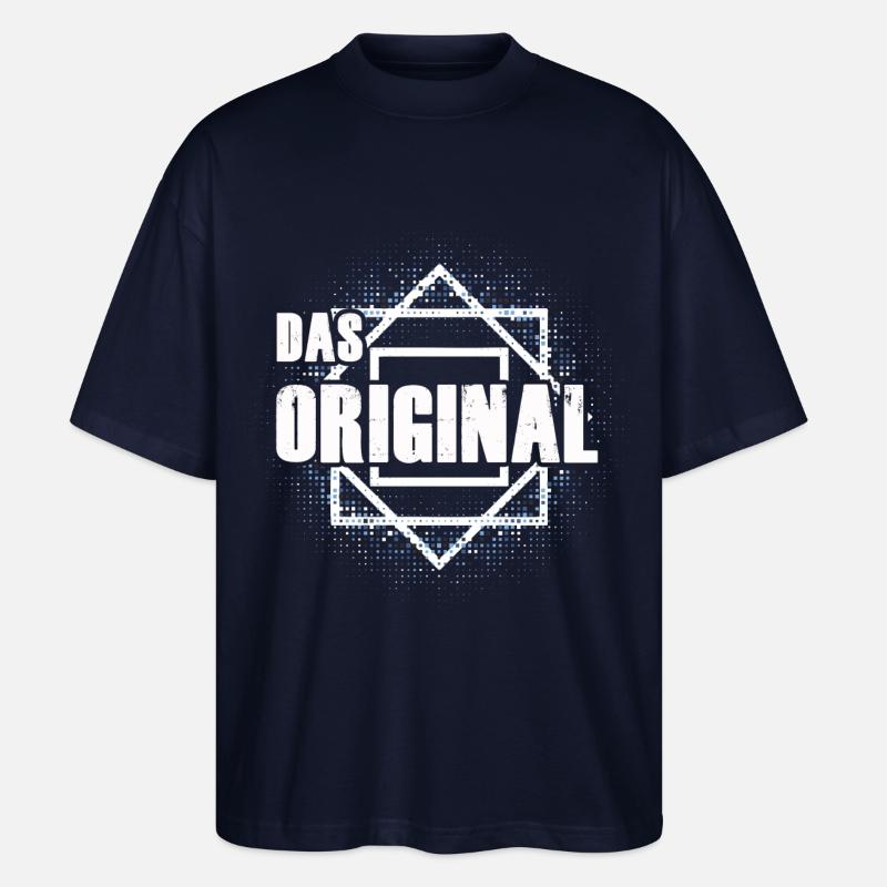 Das Original Partnershirt - Stanley/Stella Oversized Unisex Bio T-Shirt Blaster 2.0 - Navy