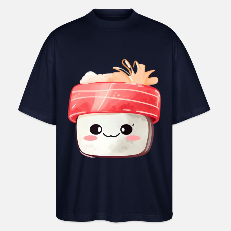 Sushi - Stanley/Stella Oversized Unisex Bio T-Shirt Blaster 2.0 - Navy