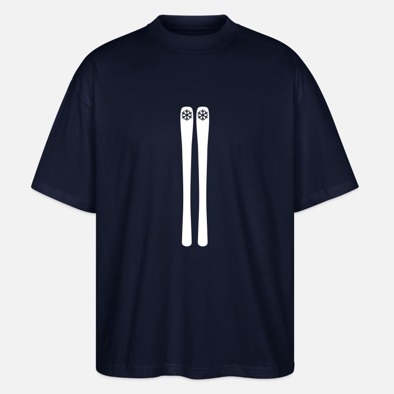 Ski - Stanley/Stella Oversized Unisex Bio T-Shirt Blaster 2.0 - Navy