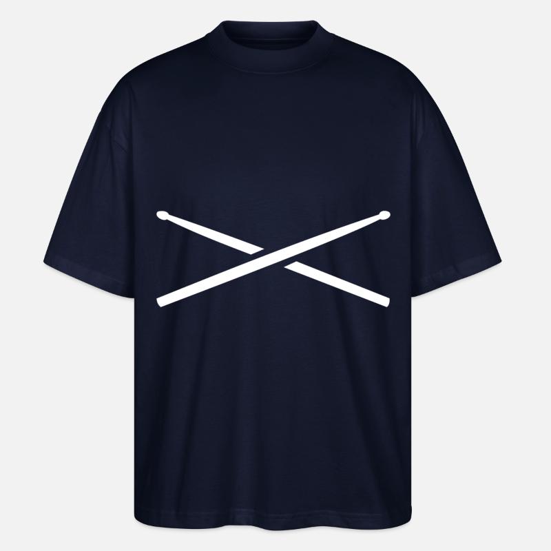 Drumsticks - Stanley/Stella Oversized Unisex Bio T-Shirt Blaster 2.0 - Navy
