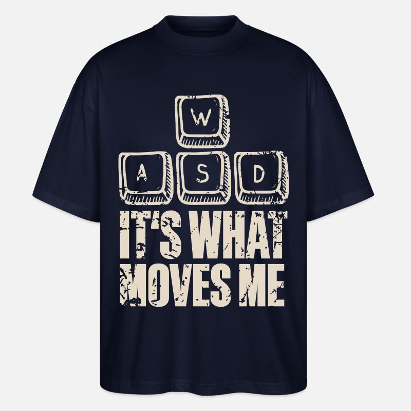 Pc Gaming Gamer - Stanley/Stella Oversized Unisex Bio T-Shirt Blaster 2.0 - Navy
