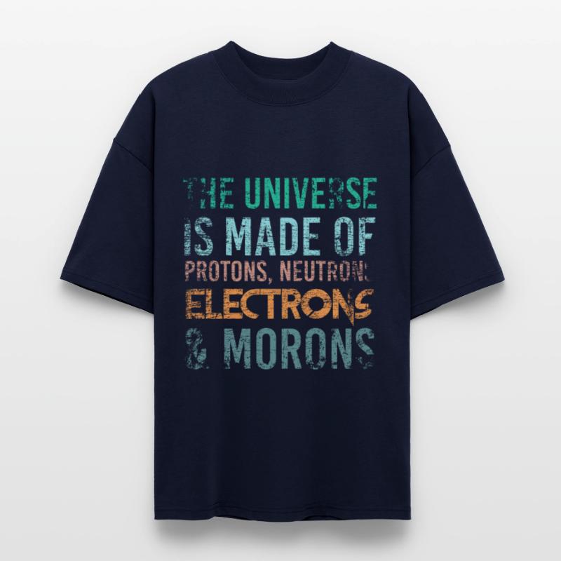 Physics student physicist physics science science Stanley/Stella Oversized Unisex Organic T-shirt Blaster 2.0