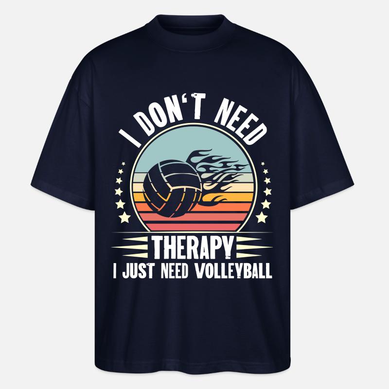 Volleyball - Stanley/Stella Oversized Unisex Bio T-Shirt Blaster 2.0 - Navy