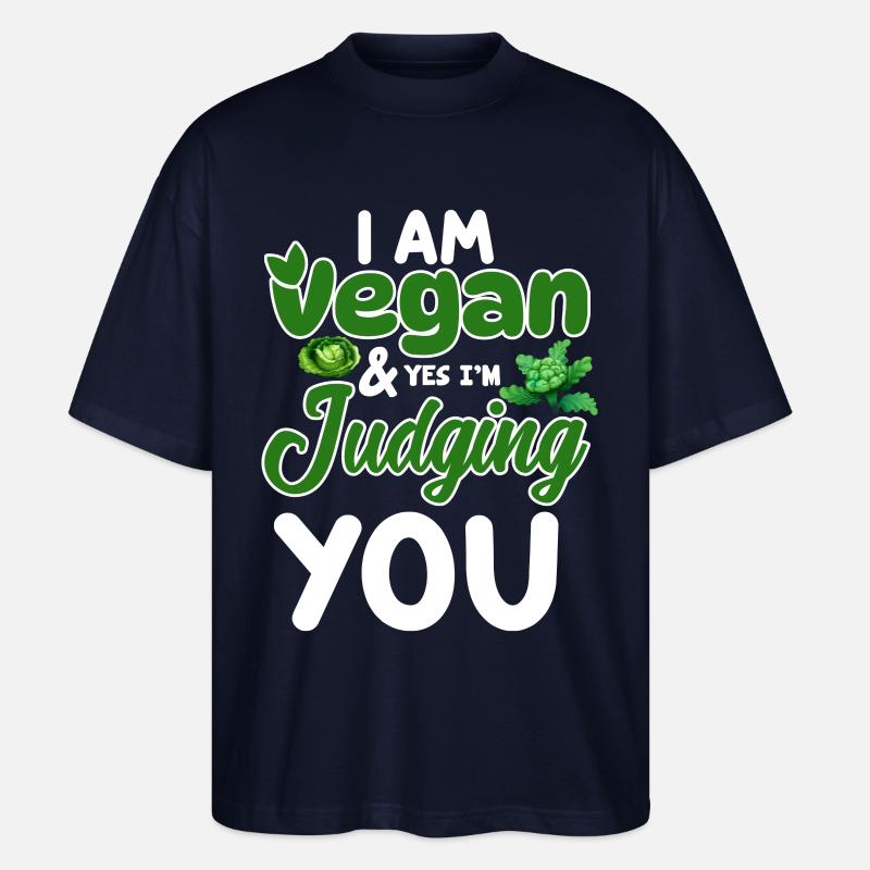 Véganisme végétalien - T-shirt bio Blaster 2.0 coupe oversize Stanley/Stella Unisexe - marine