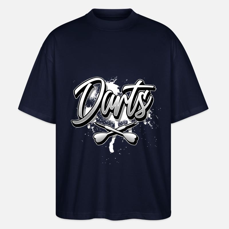 Darts - Stanley/Stella Oversized Unisex Bio T-Shirt Blaster 2.0 - Navy