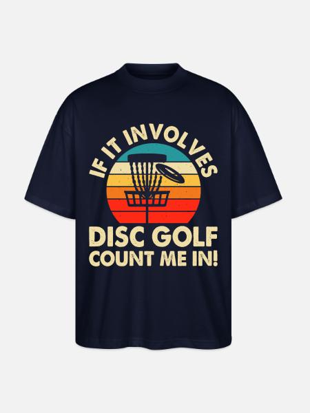 Discgolf Disc Golf - T-shirt bio Blaster 2.0 coupe oversize Stanley/Stella Unisexe - marine