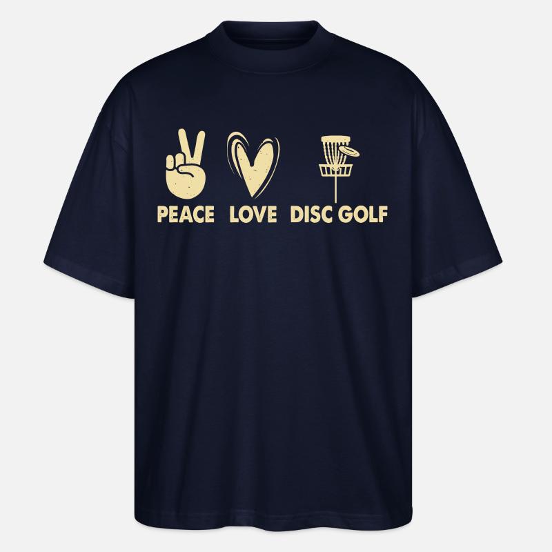 Discgolf Disc Golf - T-shirt bio Blaster 2.0 coupe oversize Stanley/Stella Unisexe - marine