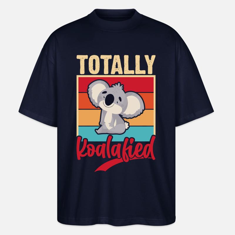 Koala - T-shirt bio Blaster 2.0 coupe oversize Stanley/Stella Unisexe - marine