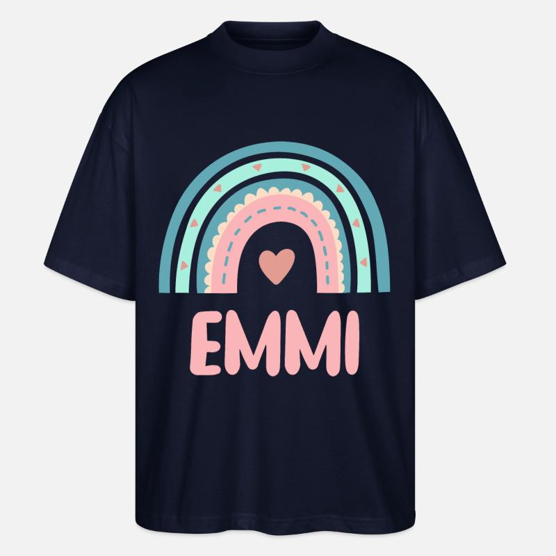 Emmi Nom Rainbow Baby - T-shirt bio Blaster 2.0 coupe oversize Stanley/Stella Unisexe - marine